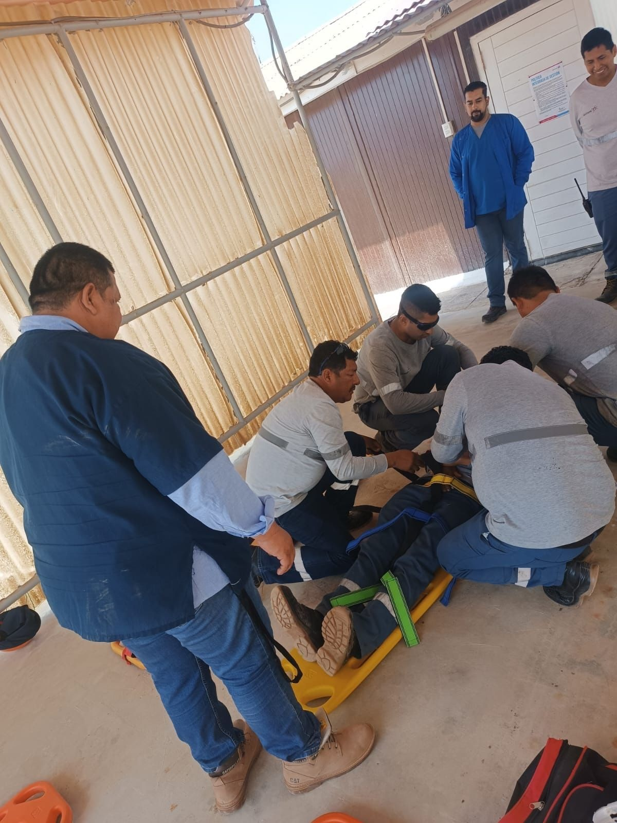 Entrenamiento de respuesta ante emergencias