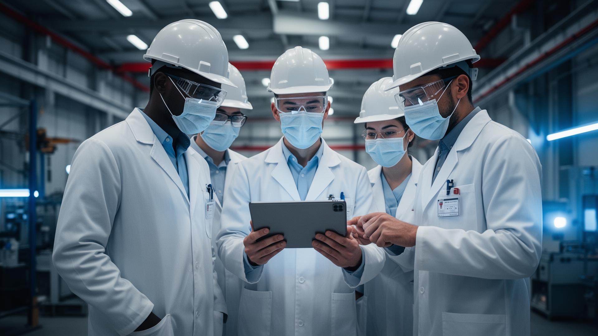 Equipo médico ocupacional